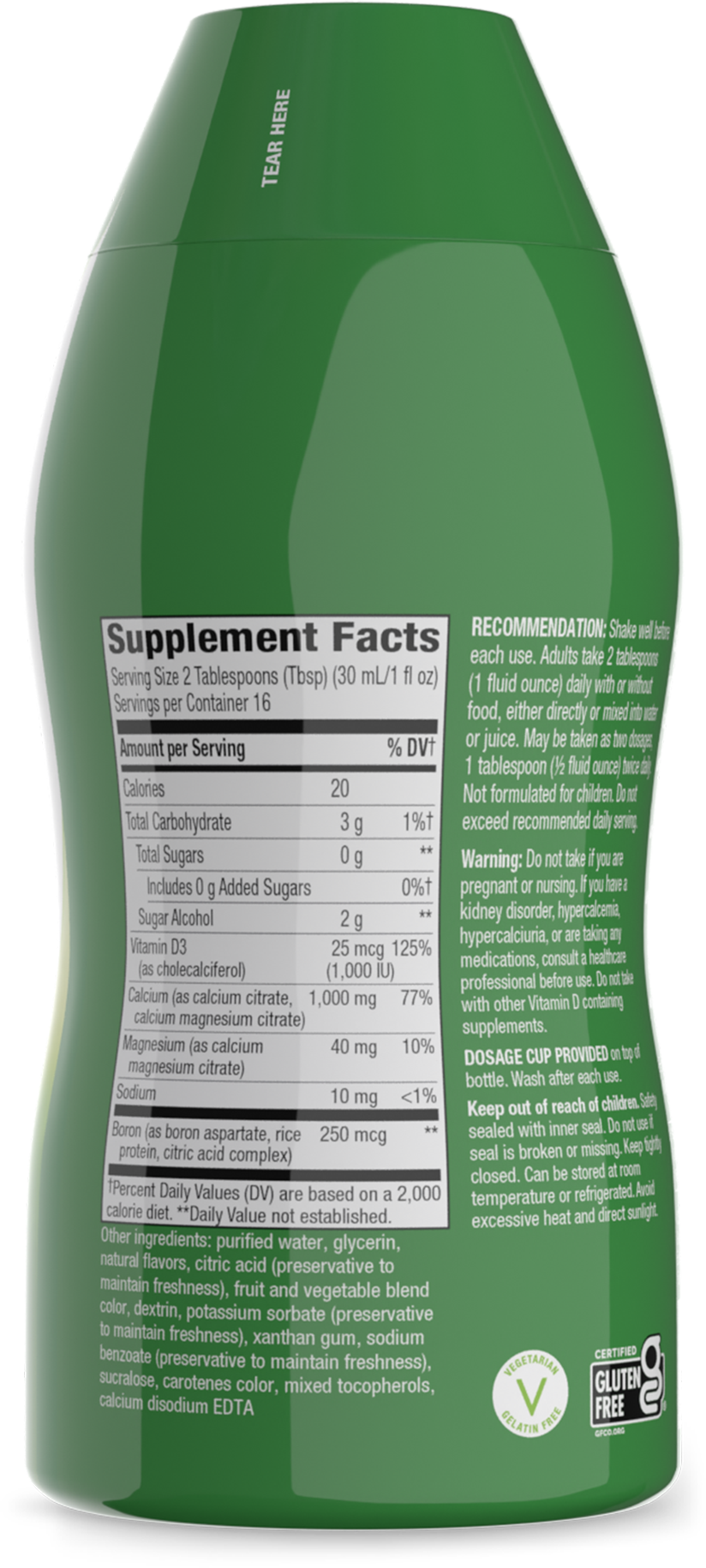 RIZORN Calcium & Vitamin D3