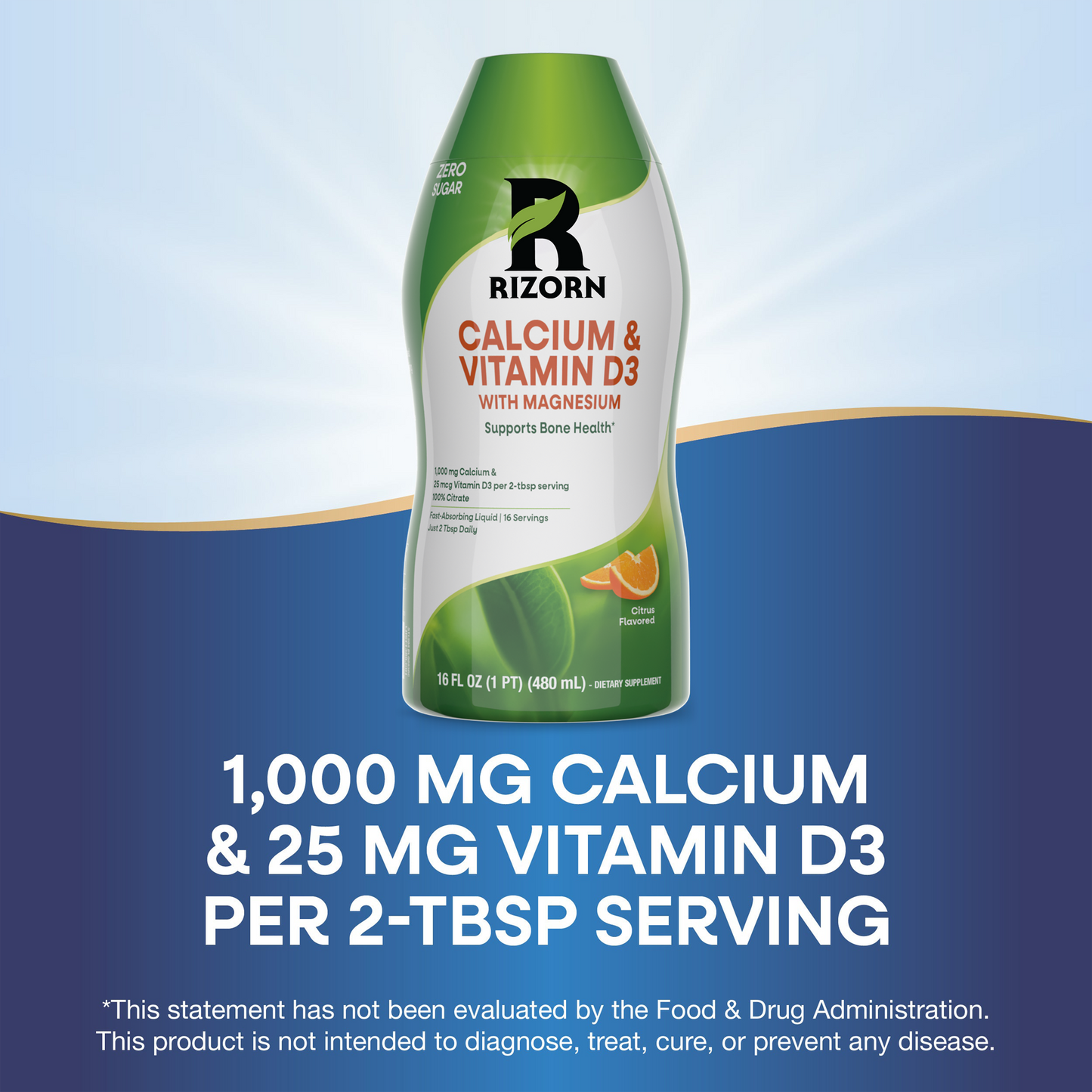 RIZORN Calcium & Vitamin D3